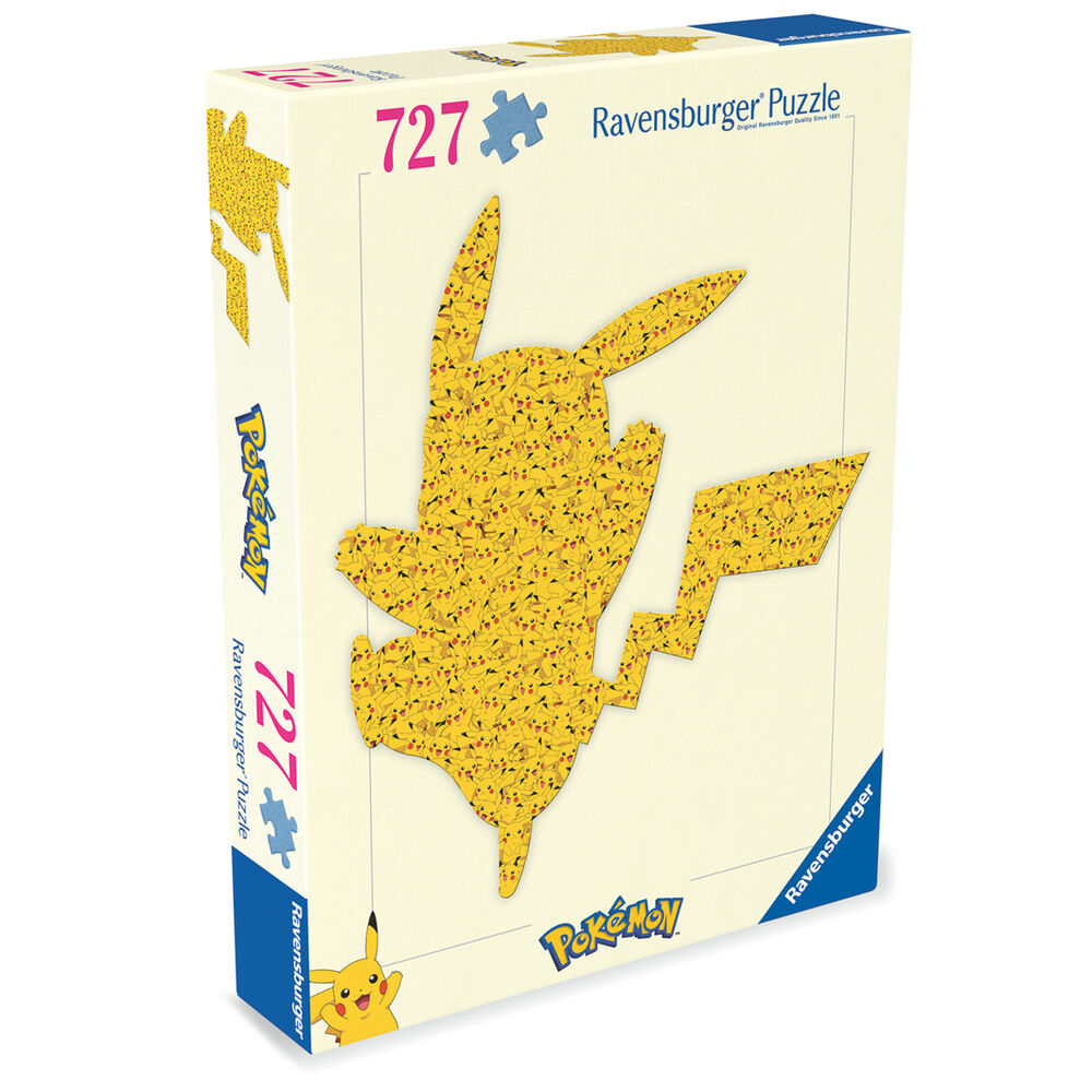 Imagen 2 - Puzzle Pikachu Pokemon 727Pzs