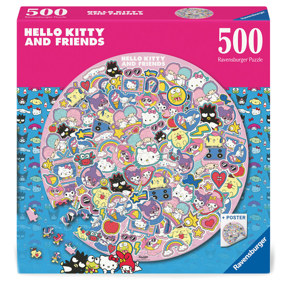 Imagen 2 - Puzzle Hello Kitty 500Pzs