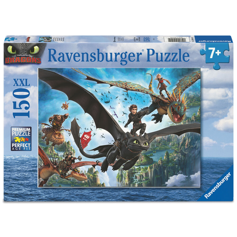 Imagen 2 - Puzzle Como Entrenar A Tu Dragon 2 Xxl 150Pzs