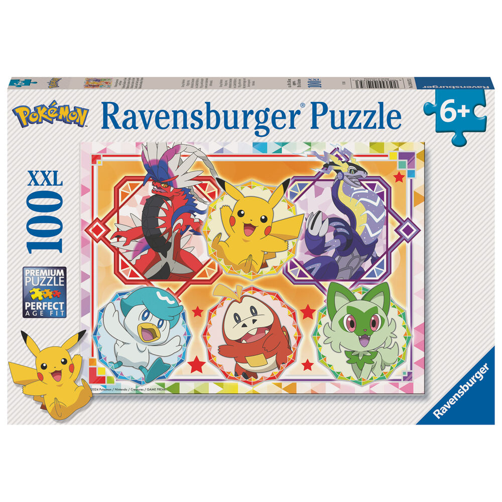 Imagen 2 - Puzzle Pokemon Xxl100pzs