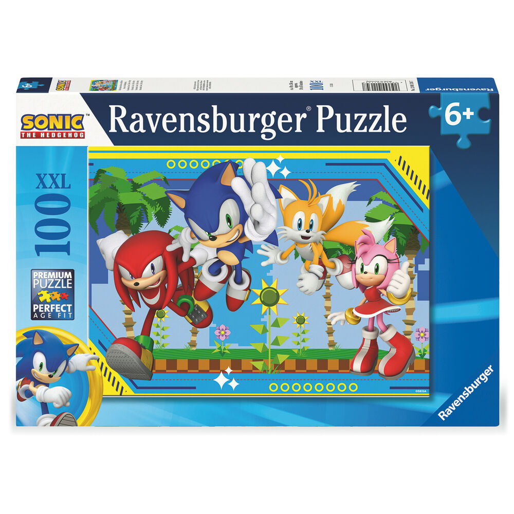 Imagen 1 - Puzzle Sonic The Hedgehog Xxl100pzs