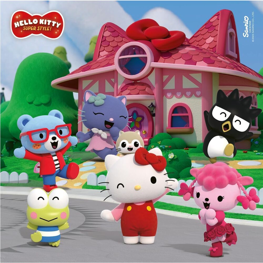 Imagen 2 - Puzzle Hello Kitty - Hello Kitty And Friends 3X49pzs