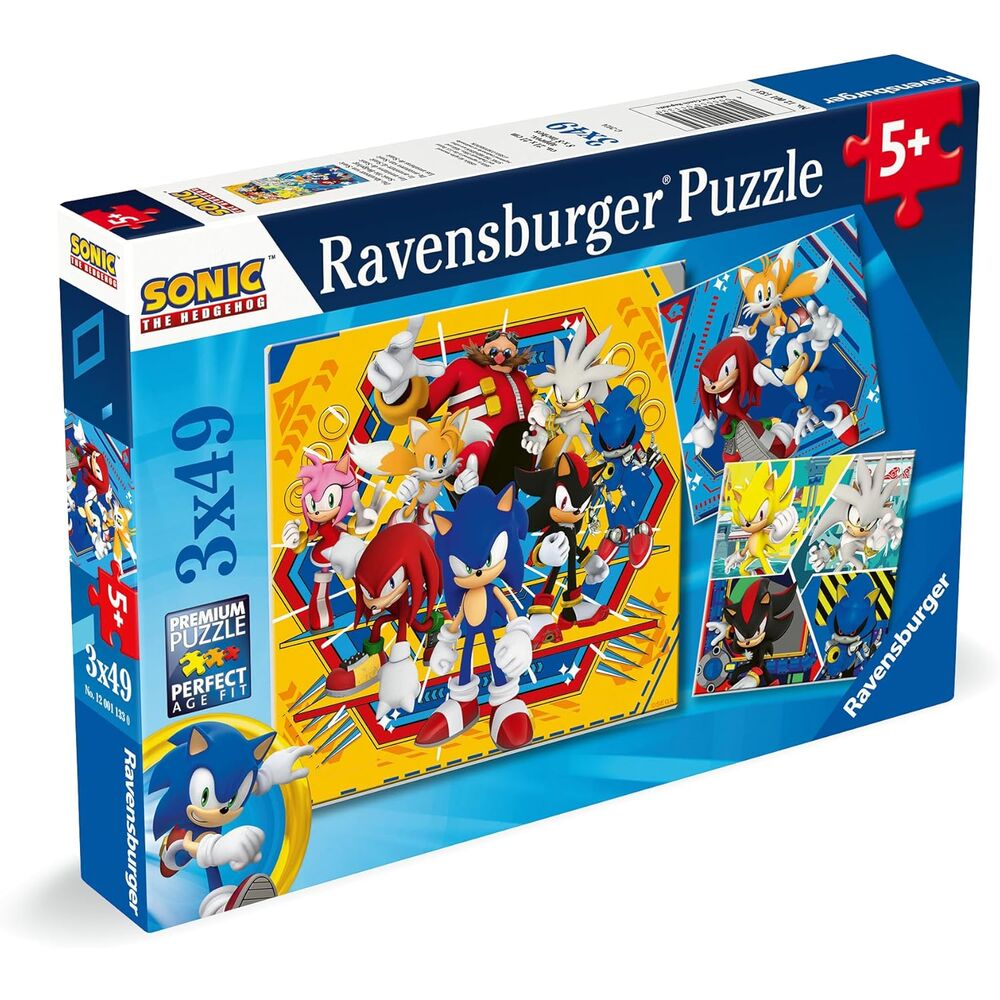 Imagen 2 - Puzzle Sonic The Hedgehog 3X49pzs