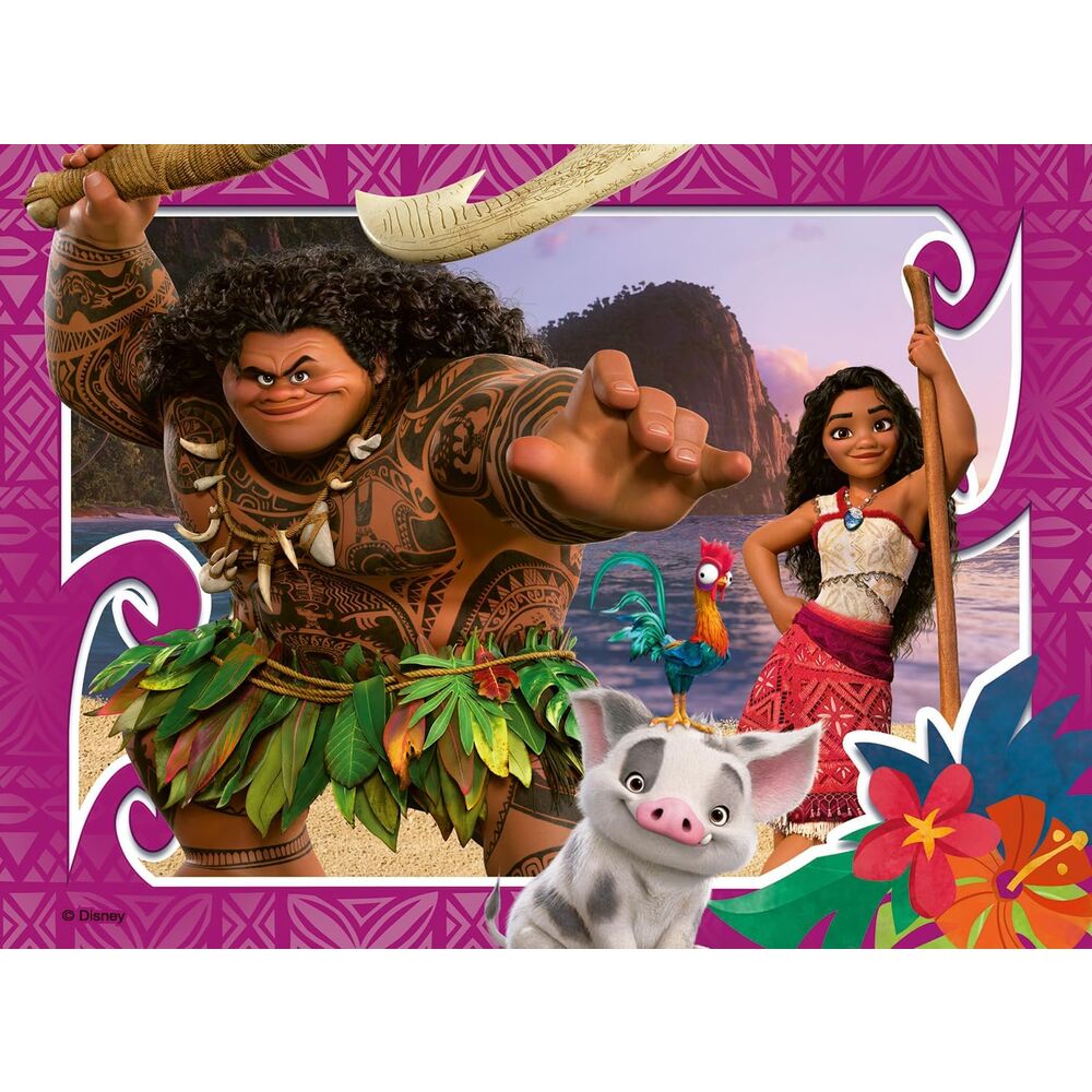 Imagen 2 - Puzzle Vaiana 2 Disney 12-16-20-24Pzs
