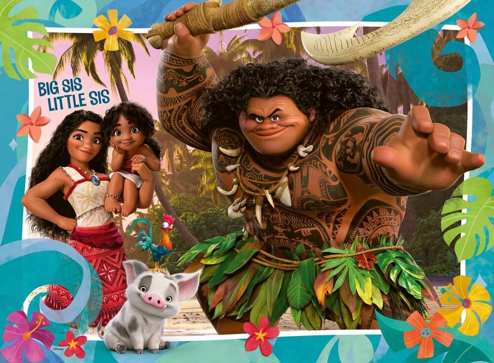Imagen 1 - Puzzle Vaiana 2 Disney Xxl100pzs