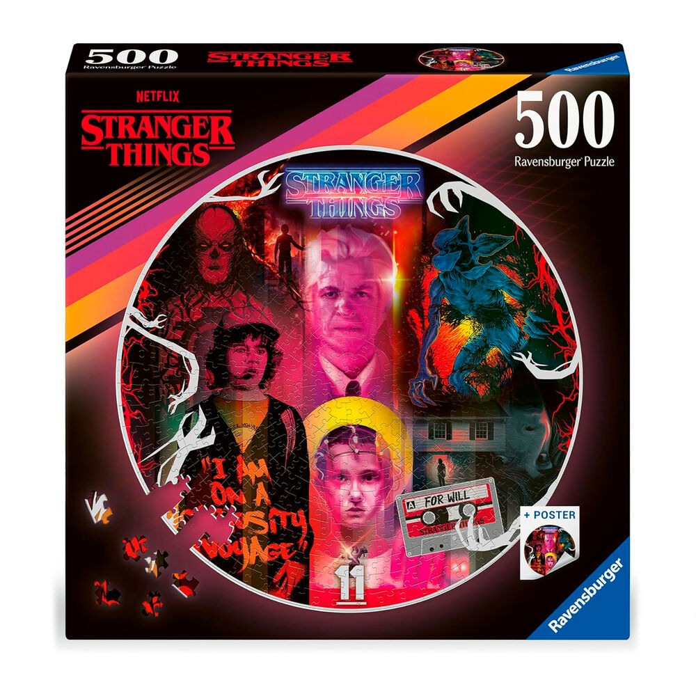 Imagen 1 - Puzzle Stranger Things 500Pzs