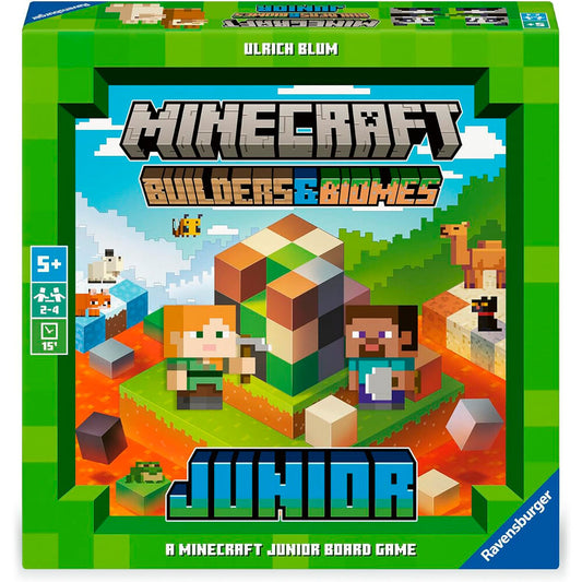 Imagen 2 - Juego De Mesa Builders & Biomes Junior Minecraft