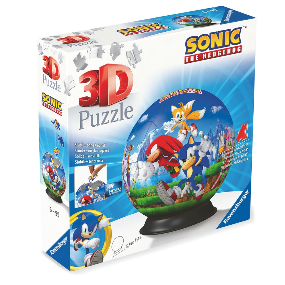 Imagen 4 - Puzzle 3D Sonic The Hedgehog 72Pzs