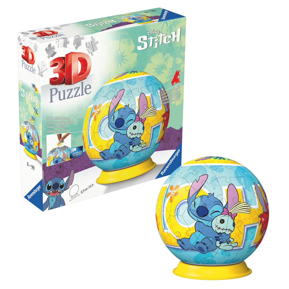 Imagen 2 - Puzzle 3D Stitch Disney 72Pzs