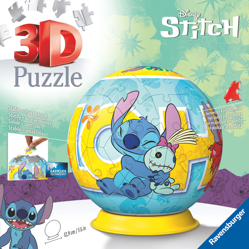 Imagen 3 - Puzzle 3D Stitch Disney 72Pzs