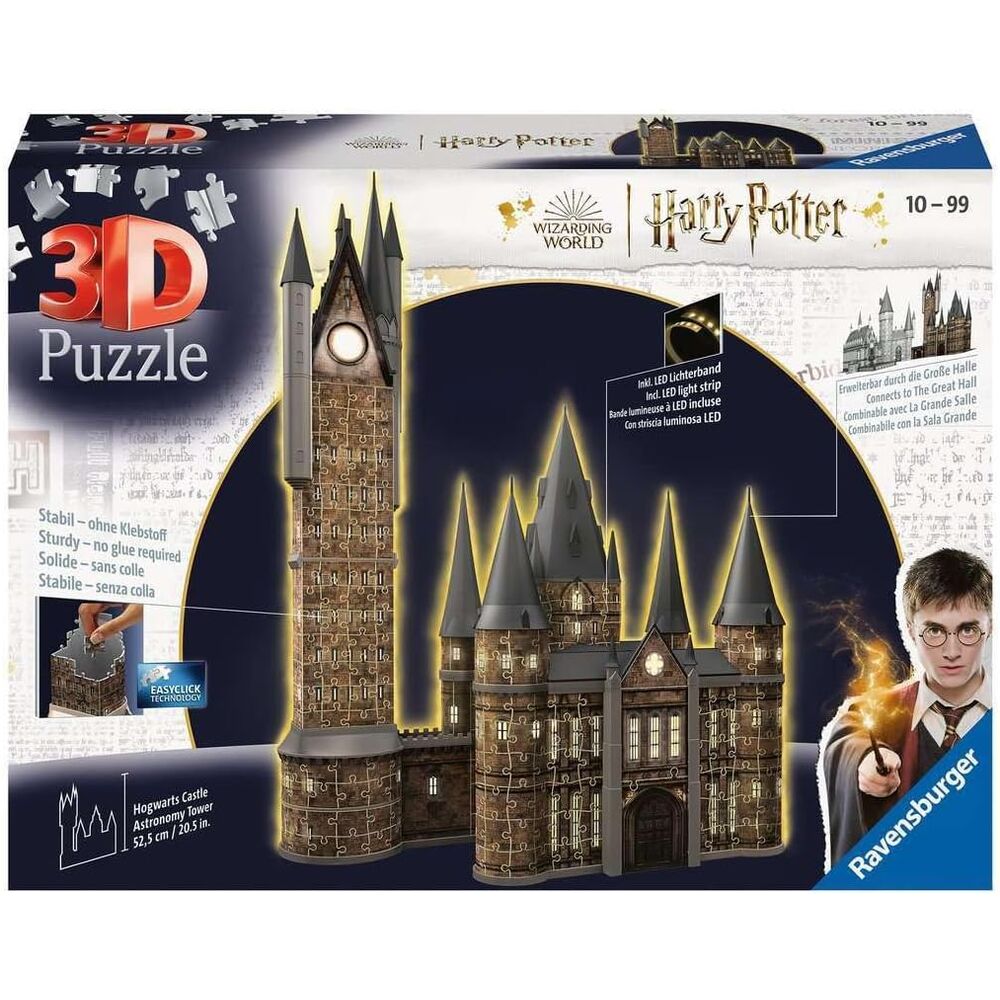 Imagen 2 - Puzzle 3D Castillo De Hogwarts Harry Potter 626Pzs