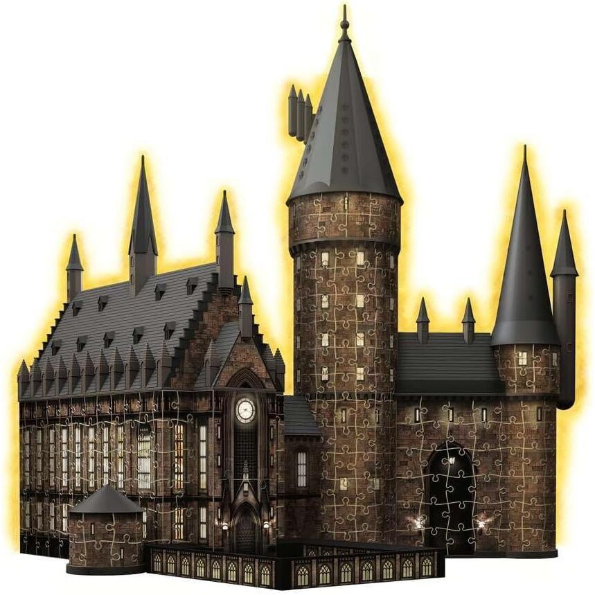 Imagen 1 - Puzzle 3D Castillo De Hogwarts Harry Potter 643Pzs