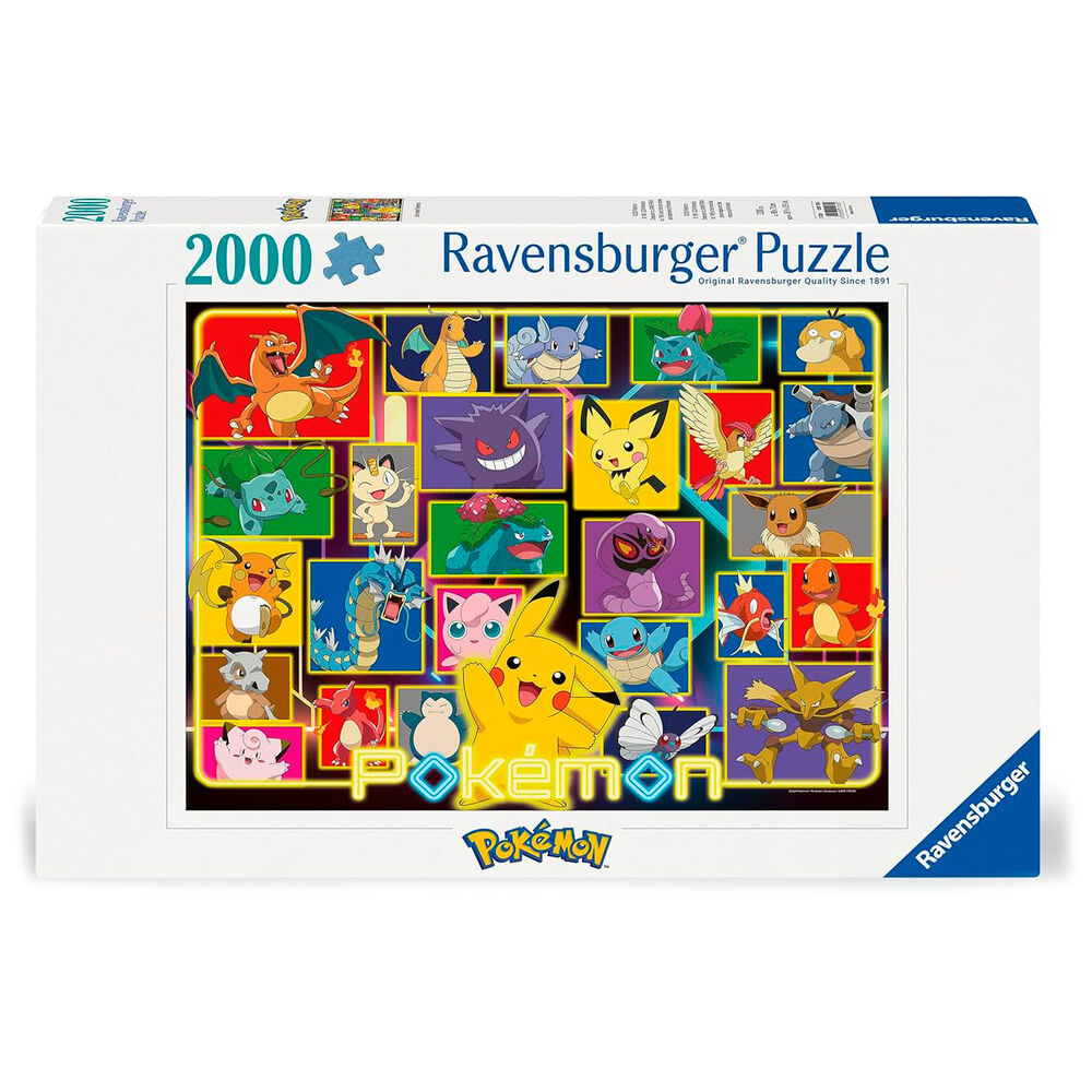 Imagen 1 - Puzzle Pokemon 2000Pzs