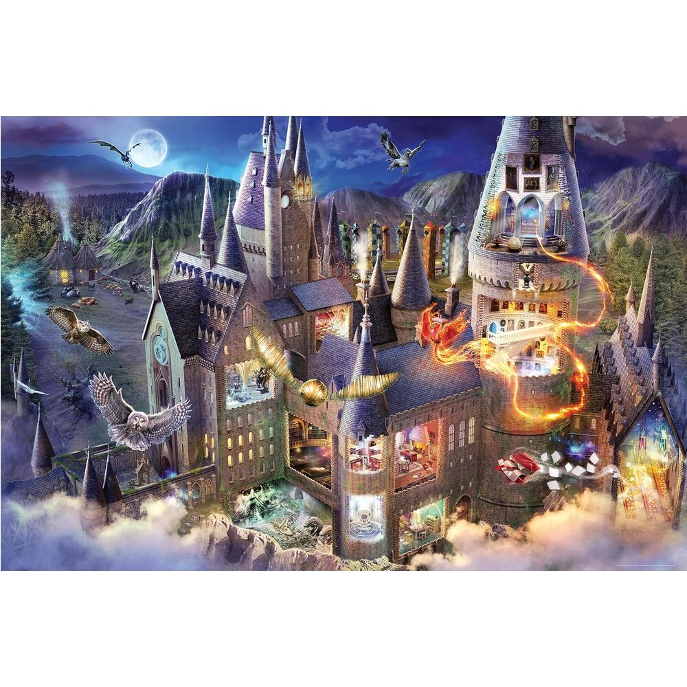Imagen 2 - Puzzle Harry Potter 3000Pzs