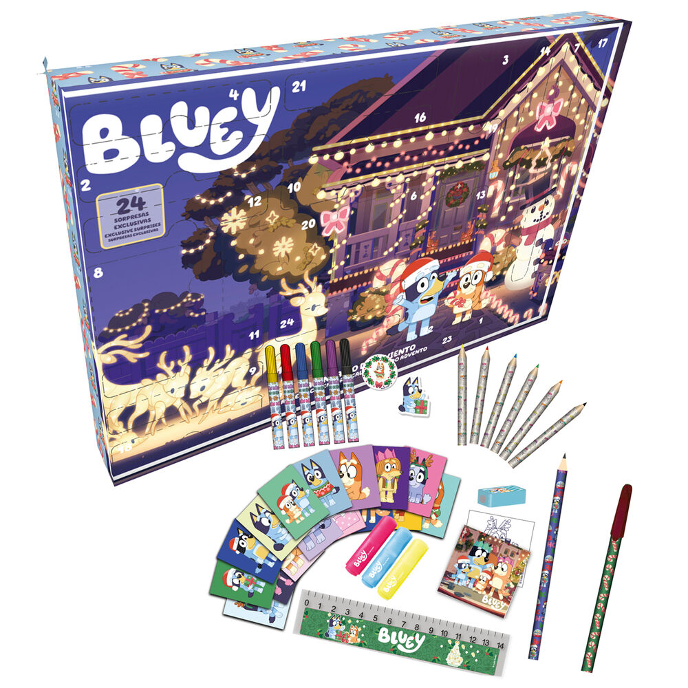 Imagen 1 - Calendario Adviento Bluey