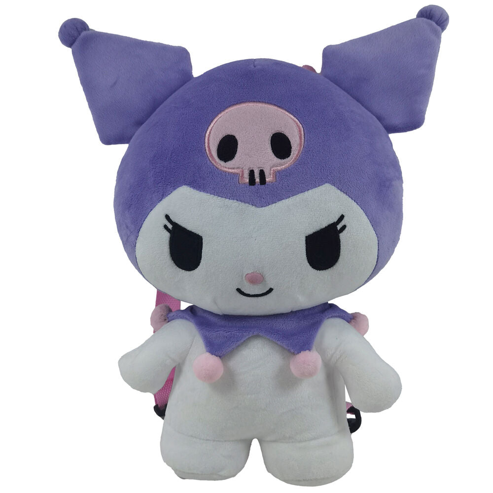 Imagen 1 - Mochila Peluche 3D Kuromi Hello Kitty