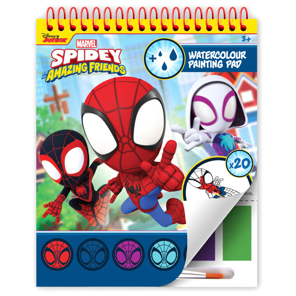 Imagen 1 - Estacion Dibujo Roll & Go Spidey Marvel