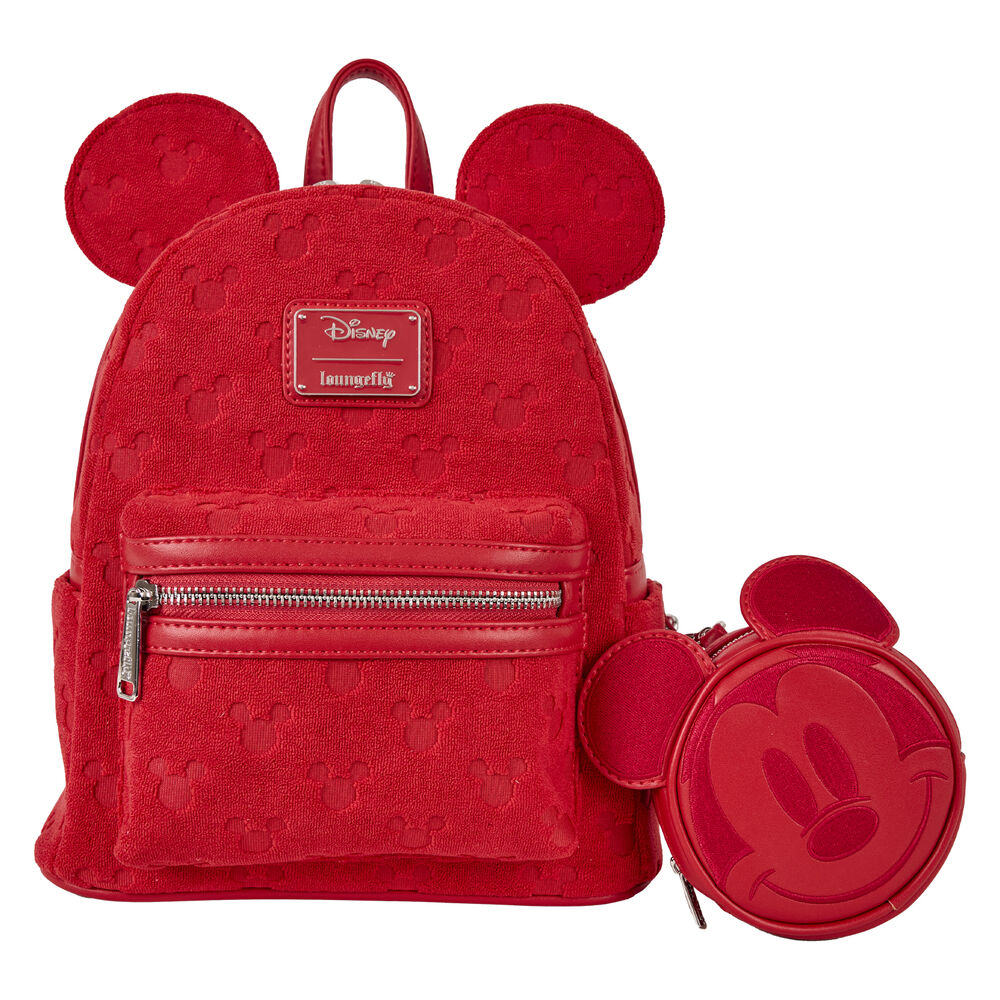 Imagen 1 - Mochila + Monedero Mickey Disney Loungefly