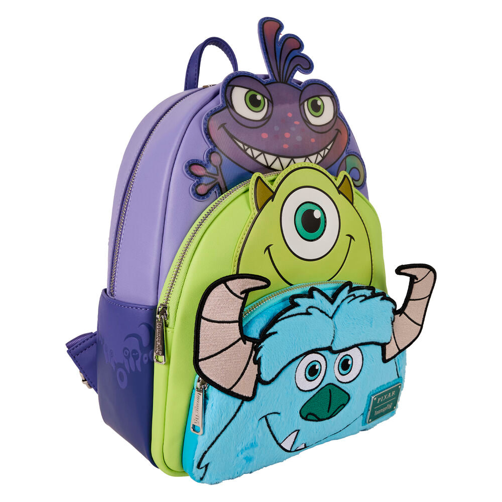 Imagen 4 - Mochila Mike Sully And Randall Monsters Inc Disney Pixar Loungefly 31Cm