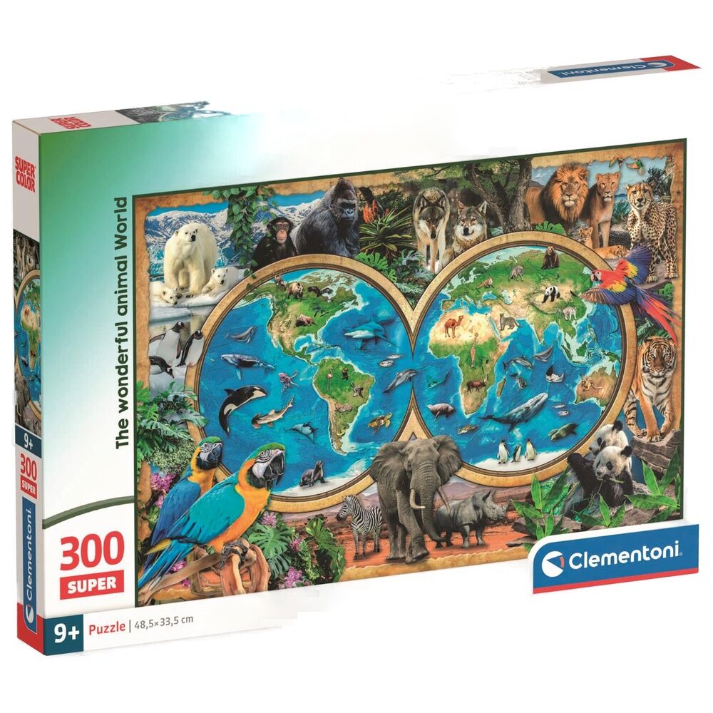 Imagen 1 - Puzzle Super El Maravilloso Mundo Animal 300Pzs