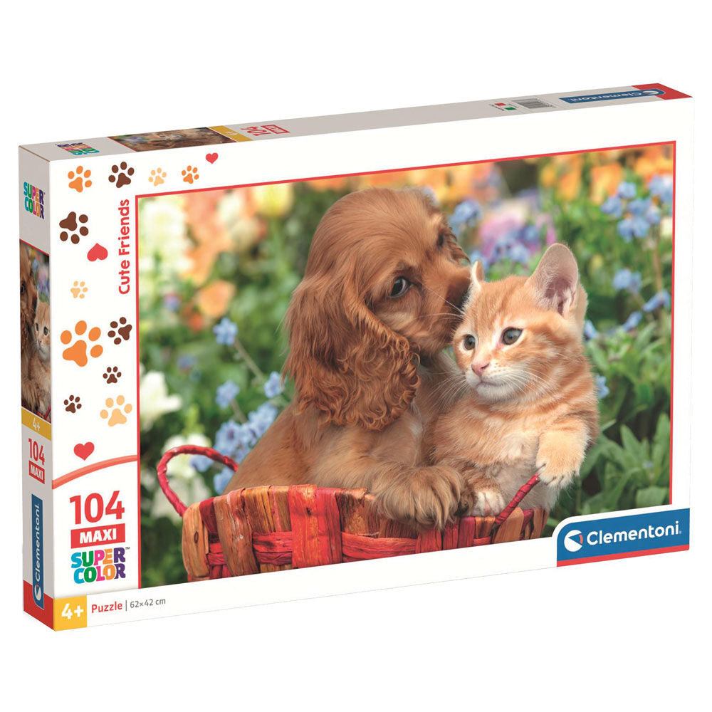 Imagen 1 - Puzzle Maxi Amigos Simpaticos 104Pzs
