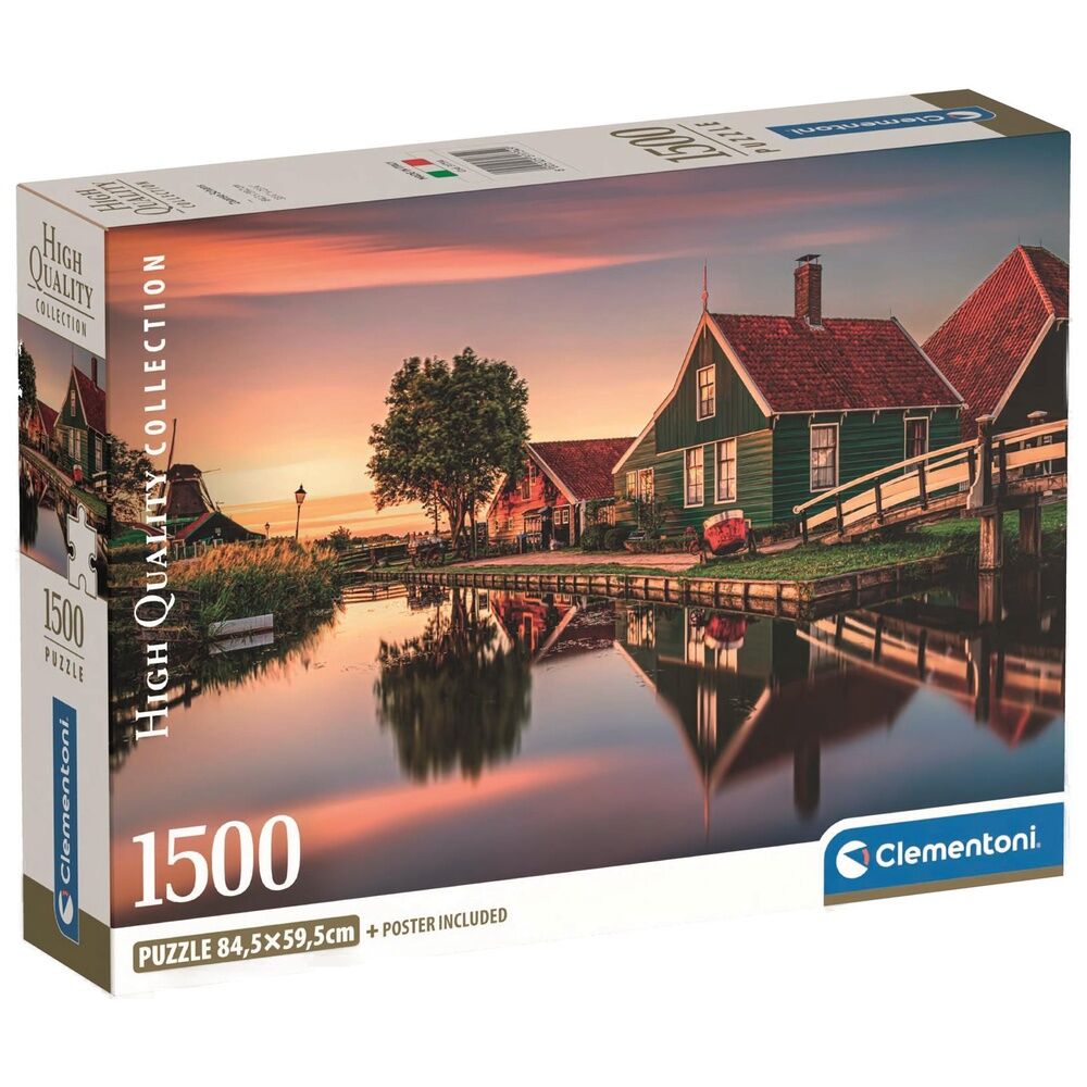 Imagen 1 - Puzzle Zaanse Schans High Quality 1500Pzs