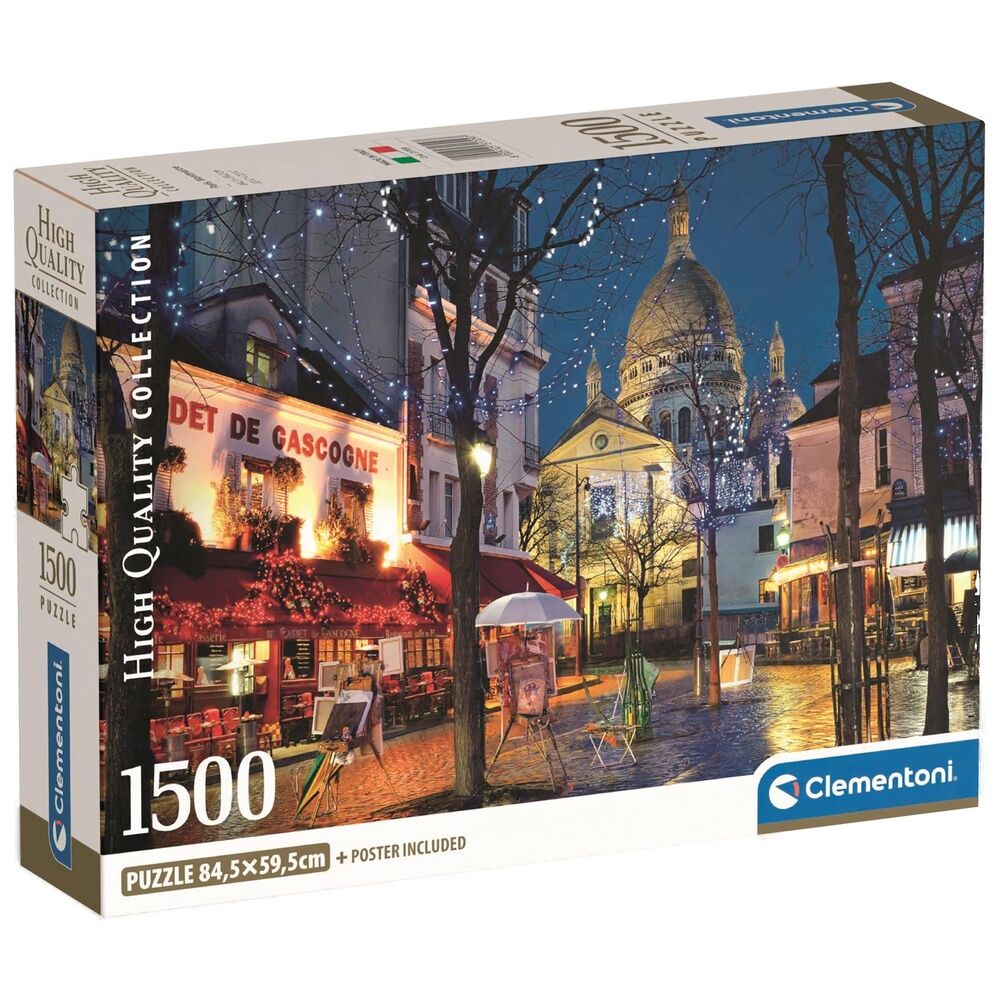 Imagen 1 - Puzzle Paris Montmartre High Quality 1500Pzs