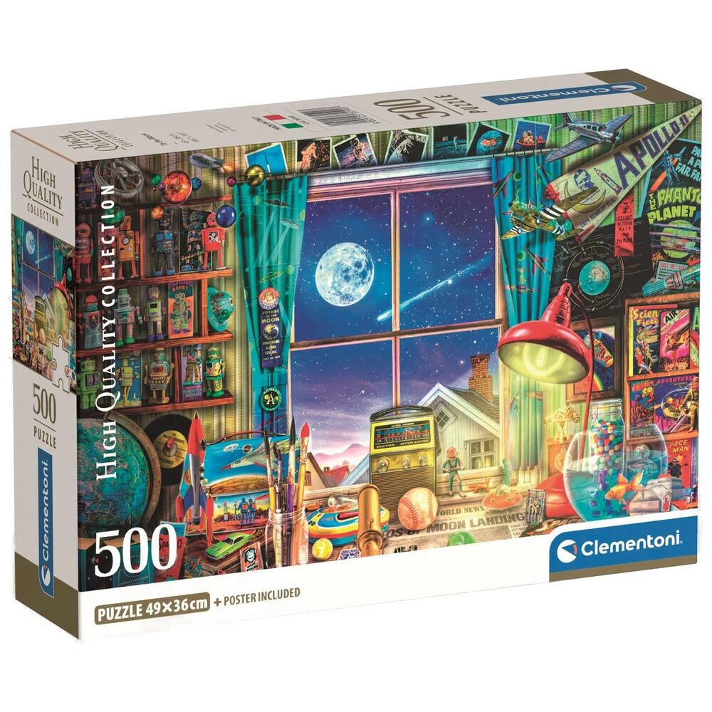 Imagen 1 - Puzzle To The Moon High Quality 500Pzs