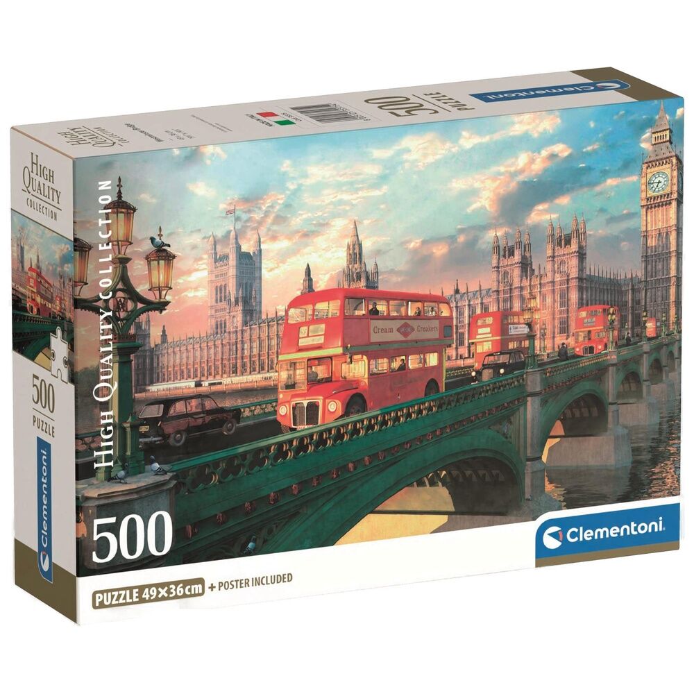 Imagen 1 - Puzzle Westminster Bridge High Quality 500Pzs
