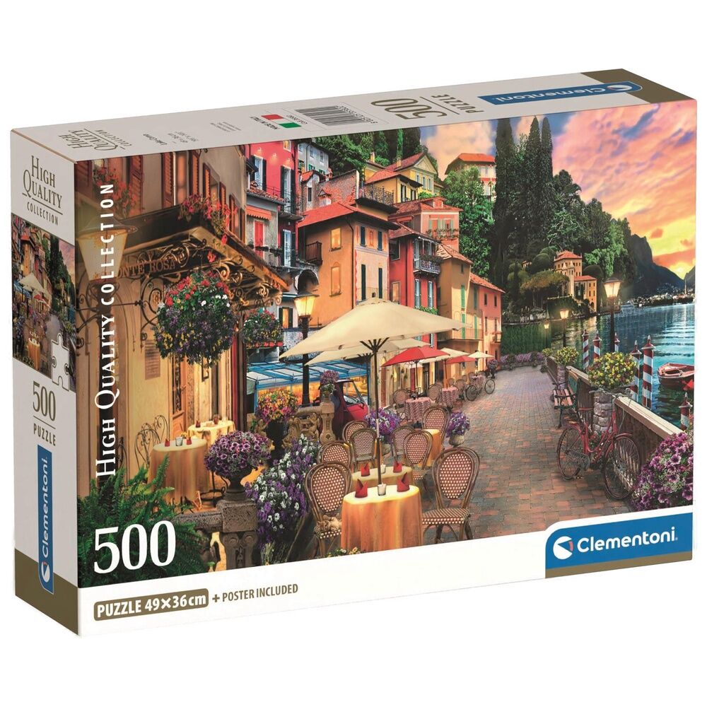 Imagen 1 - Puzzle Lake Como High Quality 500Pzs