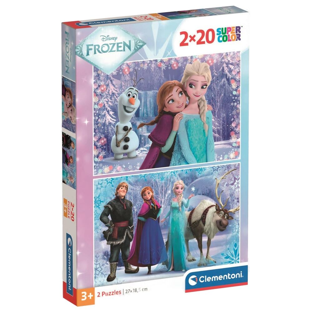 Imagen 1 - Puzzle Frozen 2 Disney 2X20pzs