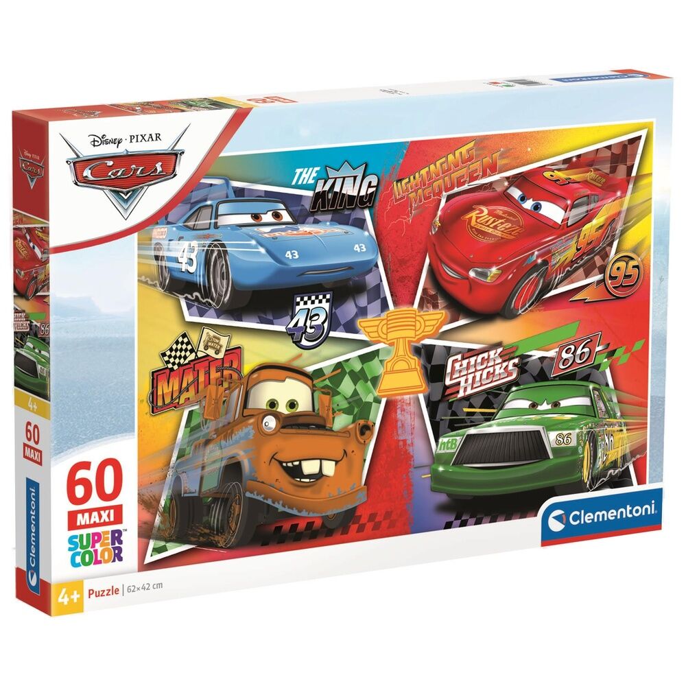 Imagen 1 - Puzzle Maxi Cars Disney Pixar 60Pzs