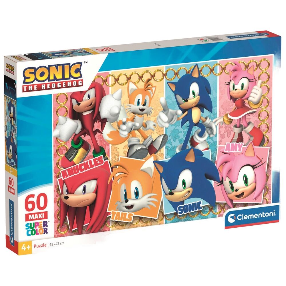 Imagen 1 - Puzzle Maxi Sonic The Hedgehog 60Pzs