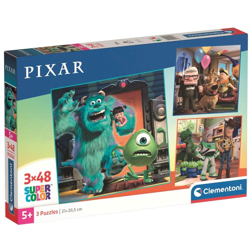 Imagen 1 - Puzzle Disney Pixar 3X48pzs