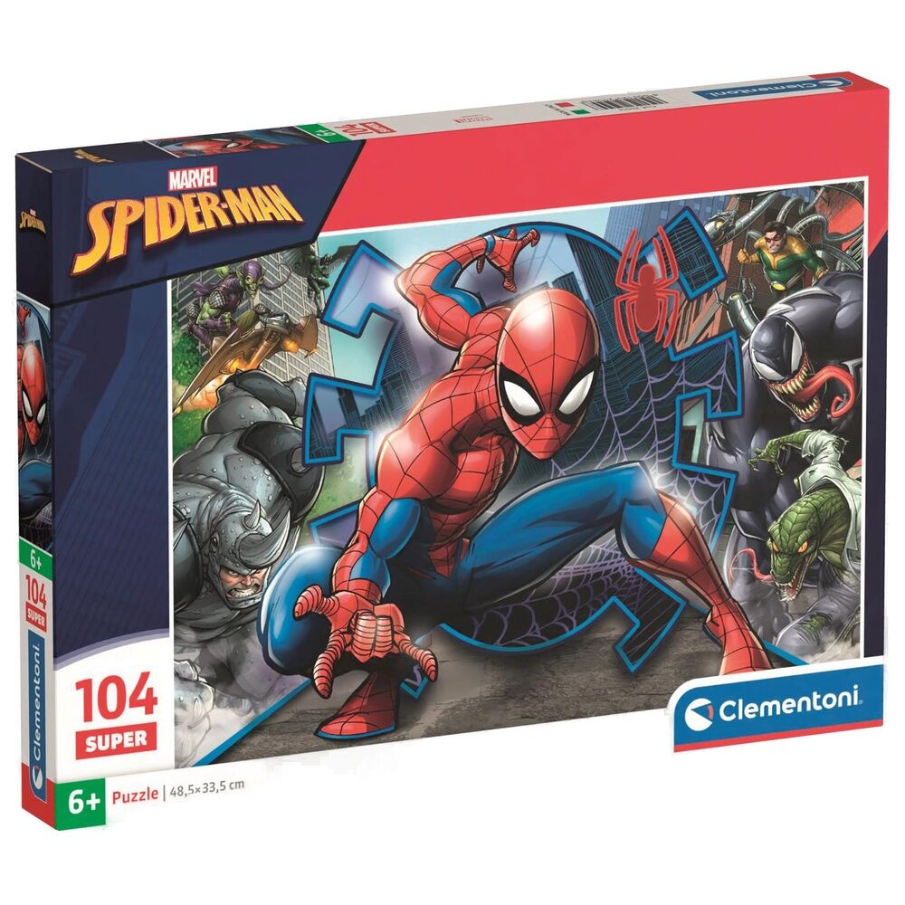 Imagen 2 - Puzzle Super Spiderman Marvel 104Pzs