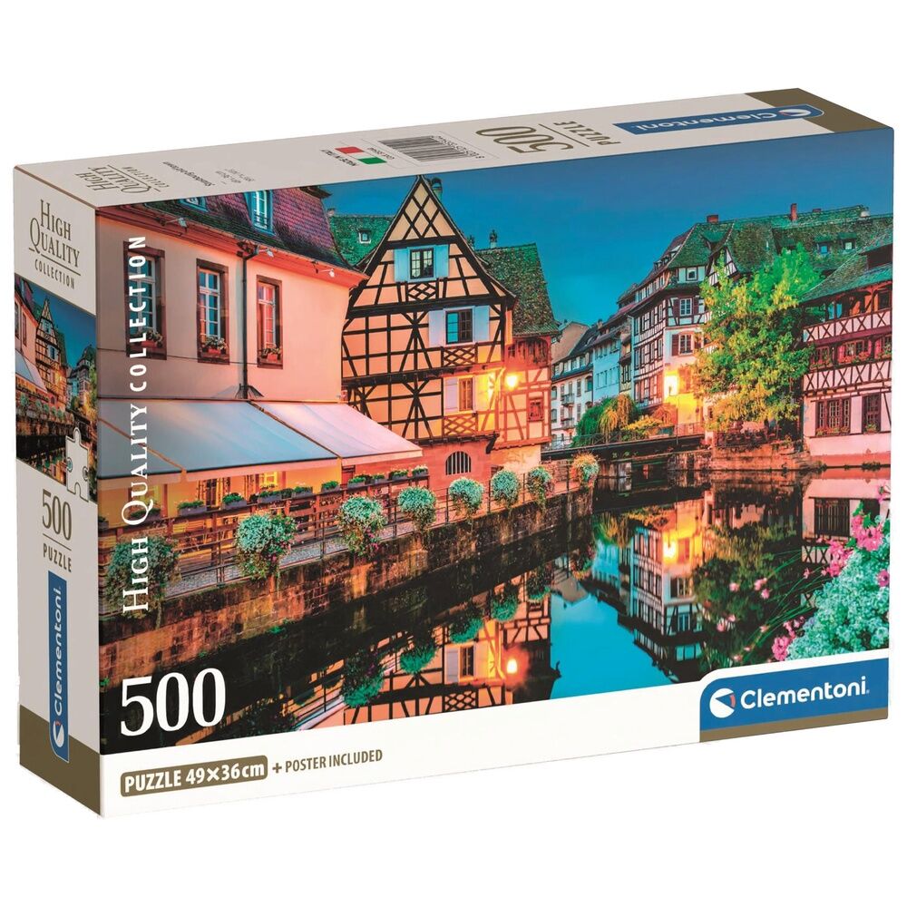Imagen 1 - Puzzle Strasbourg Old Town High Quality 500Pzs