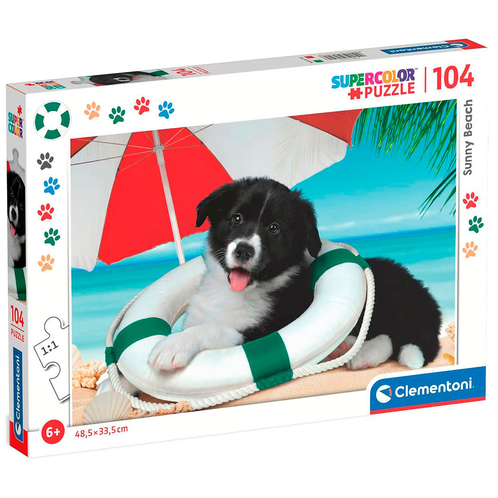 Imagen 2 - Puzzle Super Playa Soleada 104Pzs