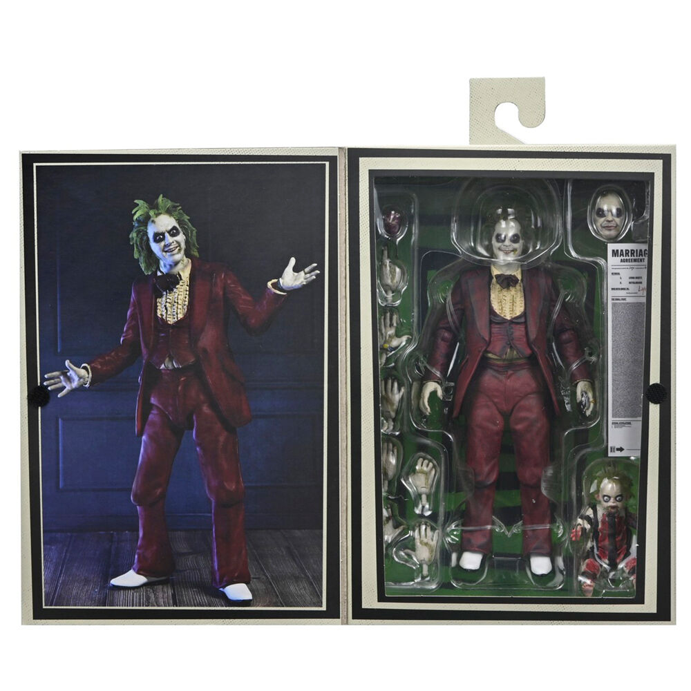 Imagen 1 - Figura Ultimate Beetlejuice Wedding Tuxedo Beetlejuice 18Cm