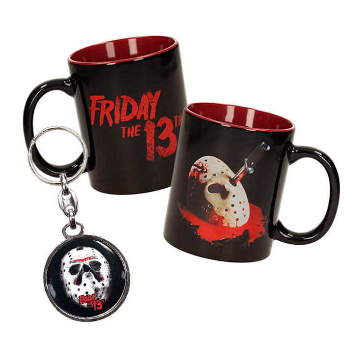 Imagen 1 - Taza + Llavero Metalico Viernes 13