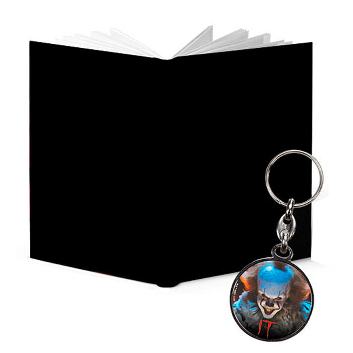 Imagen 1 - Cuaderno Con Luz + Llavero Metalico Bienvenidos A Derry It