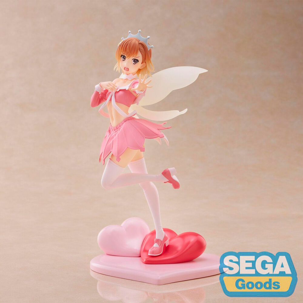 Imagen 1 - Figura Mikoto Misaka Great Spirit Maid Luminasta Certain Scientific Railgun 20Cm