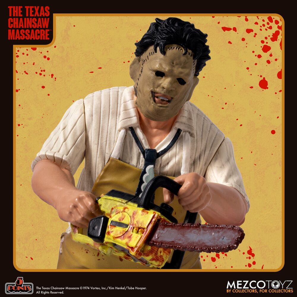 Imagen 5 - Figura Leatherface La Matanza De Texas 9,5Cm