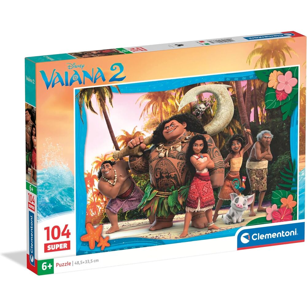Imagen 1 - Puzzle Super Vaiana 2 Disney 104Pzs