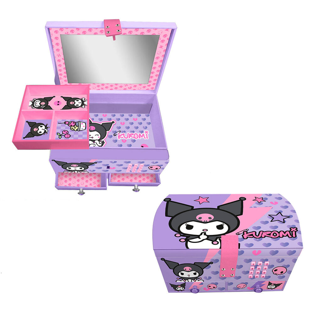 Imagen 1 - Joyero Secreto Sonido Kuromi Hello Kitty