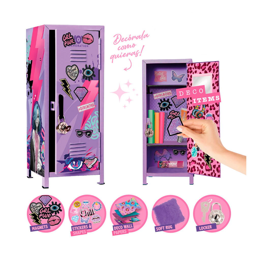 Imagen 1 - Taquilla Metalica Wow Generation