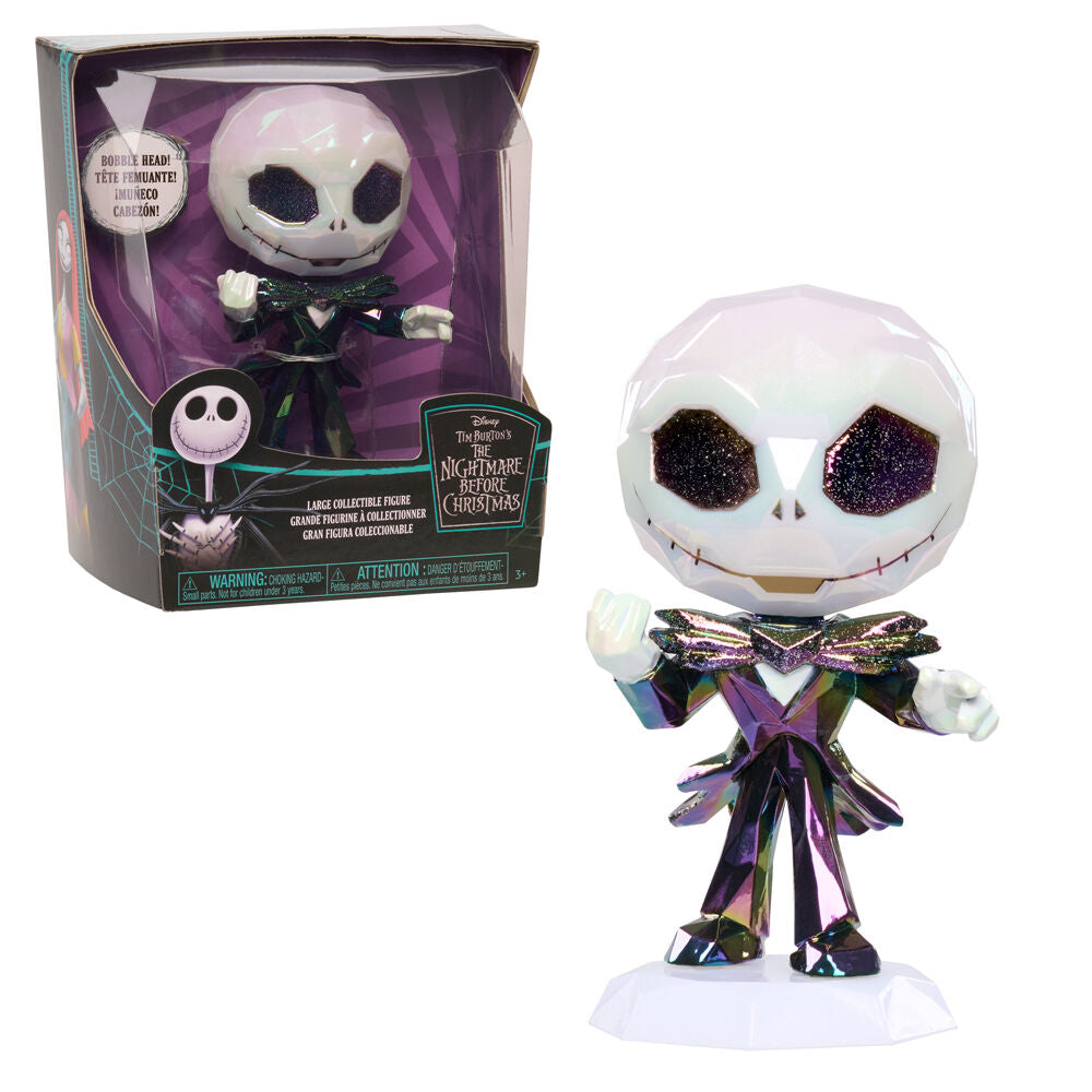 Imagen 3 - Figura Muñeco Cabezon Jakks Skelington Pesadilla Antes De Navidad Disney