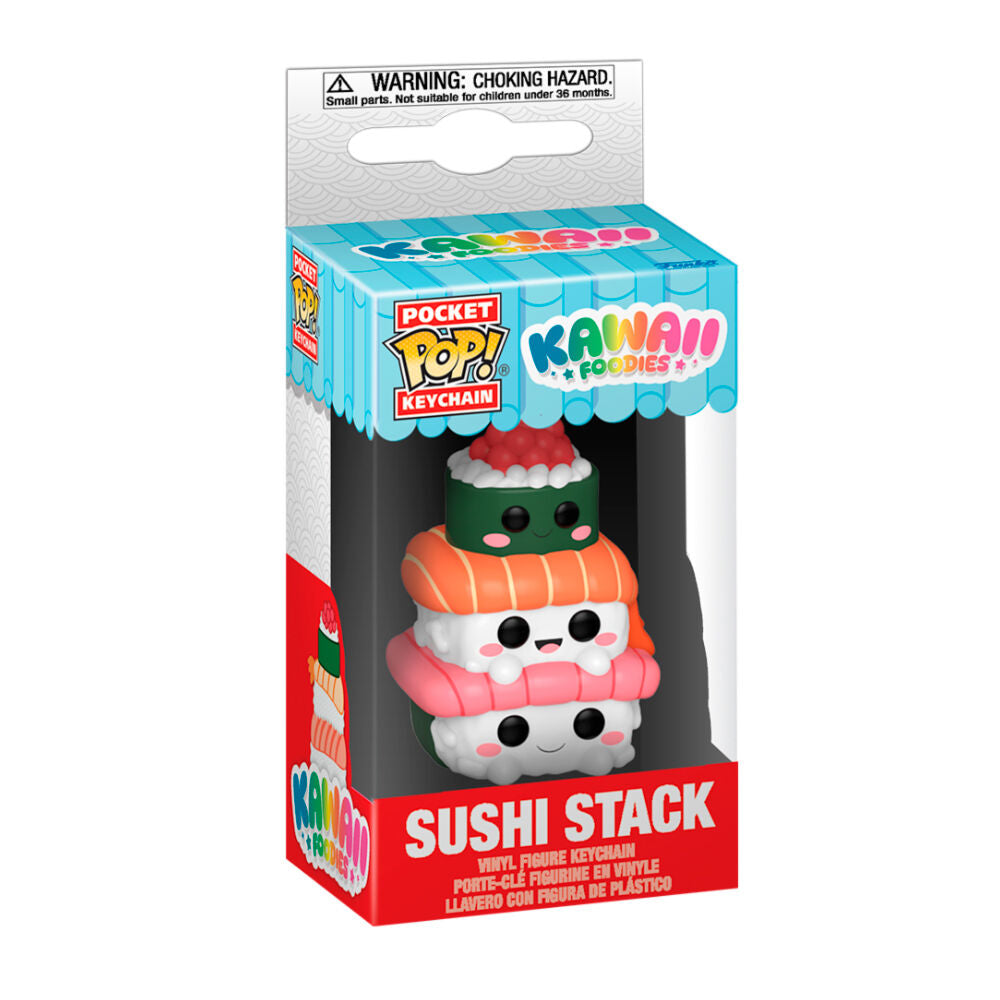 Imagen 2 - Llavero Pocket Pop Kawaii Fodies Sushi Stack