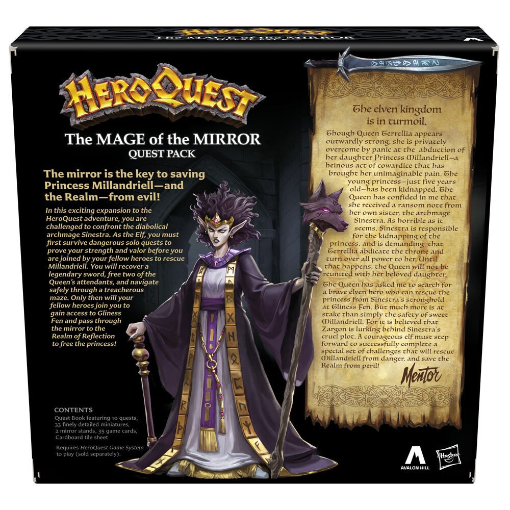 Imagen 3 - Expansion Juego De Mesa El Mago Del Espejo Heroquest Ingles