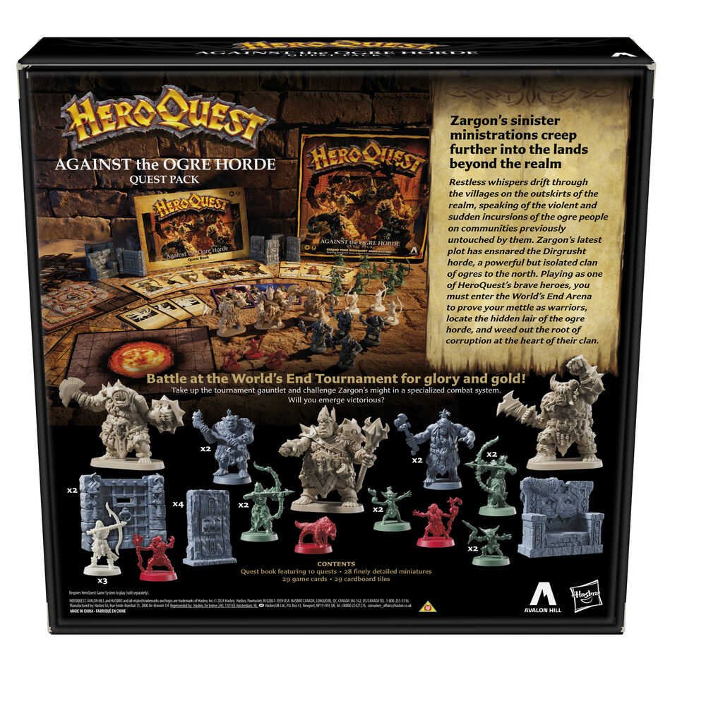 Imagen 4 - Expansion Juego De Mesa Contra La Horda De Ogros Heroquest Ingles