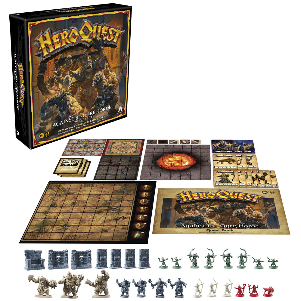 Imagen 5 - Expansion Juego De Mesa Contra La Horda De Ogros Heroquest Ingles